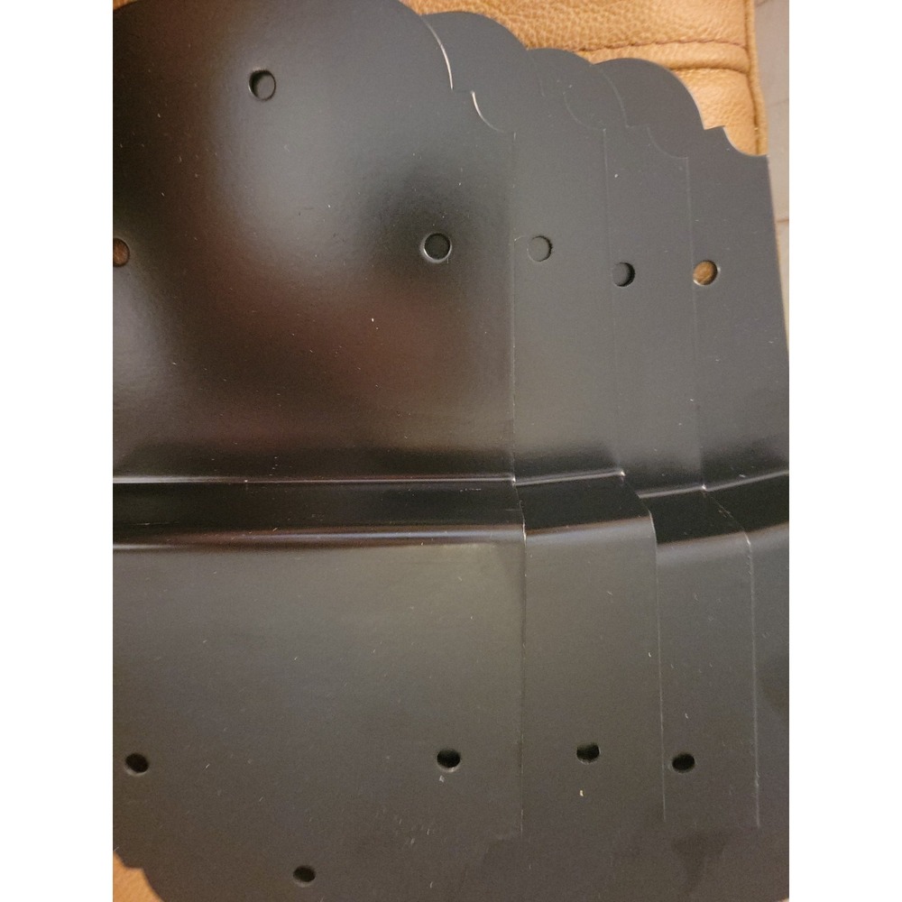 4 PCS Pergola Brackets, Black Z Deck Joist Tie Post to Beam Connector | Width - Picture 2 of 2